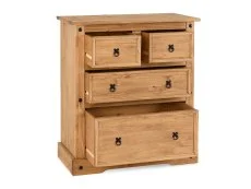 Seconique Seconique Corona Pine 3 Piece Bedroom Furniture Pack