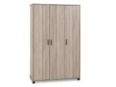 Seconique Seconique Oliver Light Oak 3 Door Triple Wardrobe