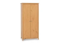 Seconique Seconique Oslo Antique Pine 2 Door Double Wardrobe