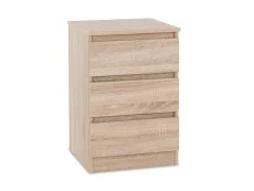 Seconique Seconique Malvern Sonoma Oak 4 Piece Large Bedroom Furniture Package