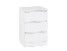 Seconique Seconique Malvern White 4 Piece Large Bedroom Furniture Package