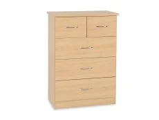 Seconique Seconique Nevada Sonoma Oak 4 Piece Large Bedroom Furniture Package