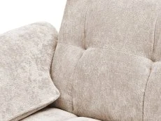 Seconique Seconique Amalfi Champagne Fabric 2 Seater Sofa