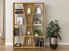 Seconique Seconique Naples Oak Effect Bookcase