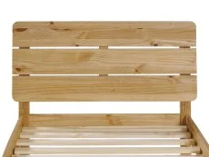 Seconique Seconique Ronan 3ft Single Waxed Pine Wooden Bed Frame