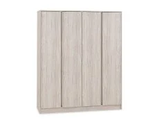 Seconique Seconique Malvern Urban Snow 4 Door Wardrobe