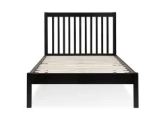 Birlea Furniture & Beds Birlea Nova 3ft Single Black Wooden Bed Frame