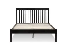 Birlea Furniture & Beds Birlea Nova 4ft6 Double Black Wooden Bed Frame