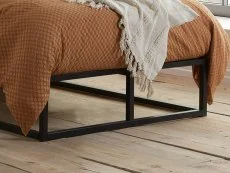 Birlea Furniture & Beds Birlea Soho Platform 3ft Single Black Metal Bed Frame