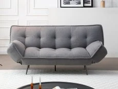 Limelight  Limelight Remi Grey Boucle Fabric Sofa Bed