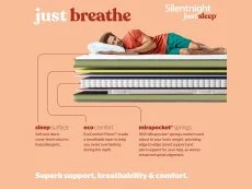 Silentnight Silentnight Just Sleep Breathe Mirapocket 1000 4ft6 Double Mattress