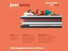 Silentnight Silentnight Just Sleep Snug Memory Mirapocket 1000 5ft King Size Mattress in a Box