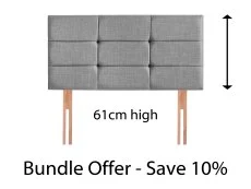 Dura Rochester Fabric Strutted Headboard Dura Rochester Fabric Strutted Headboard