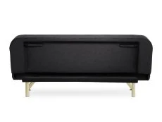 LPD LPD Burlington Black Velvet Sofa Bed