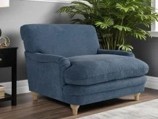 LPD LPD Plumpton Denim Blue Fabric Chair