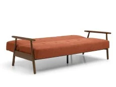 Kyoto Kyoto Berkeley Burnt Orange Weave Sofa Bed