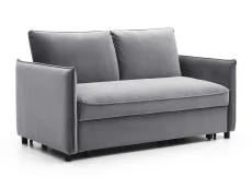 Kyoto Kyoto Blaire Grey Velvet Sofa Bed