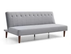 Kyoto Kyoto Corin Grey Velvet Sofa Bed