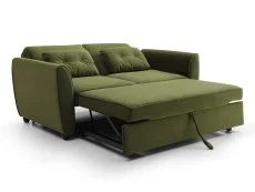 Kyoto Kyoto Willow Olive Green Velvet Sofa Bed