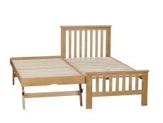 Kyoto Kyoto Eden 3ft Single Oak Wooden Guest Bed Frame