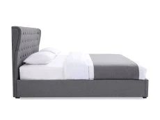 Kyoto Kyoto Kensington 6ft Super King Size Grey Fabric Ottoman Bed