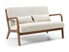 Kyoto Kyoto Inca Natural Fabric 2 Seater Sofa