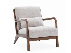 Kyoto Kyoto Inca Natural Fabric Accent Chair