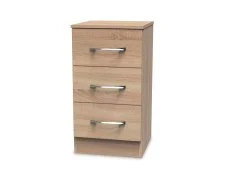 Welcome Welcome Avon 3 Drawer Bedside Table (Assembled)