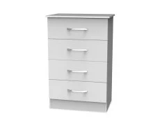 Welcome Welcome Avon 4 Drawer Midi Chest of Drawers (Assembled)