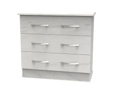 Welcome Welcome Avon 3 Drawer Chest of Drawers (Assembled)