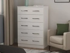 Welcome Welcome Avon 5 Drawer Chest of Drawers (Assembled)