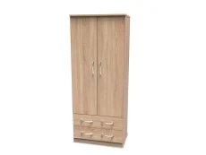 Welcome Welcome Avon 2ft6 2 Door 2 Drawer Double Wardrobe (Assembled)