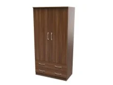 Welcome Welcome Avon 3ft 2 Door 2 Drawer Double Wardrobe (Assembled)