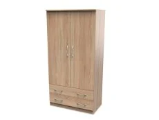 Welcome Welcome Avon 3ft 2 Door 2 Drawer Double Wardrobe (Assembled)