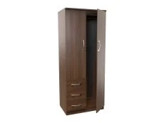 Welcome Welcome Avon 2ft6 2 Door 3 Drawer Double Wardrobe (Assembled)