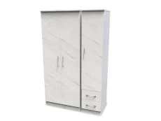 Welcome Welcome Avon 3 Door 2 Small Drawer Triple Wardrobe (Assembled)