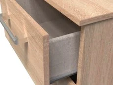 Welcome Welcome Devon 2 Drawer Small Bedside Table (Assembled)