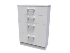 Welcome Welcome Devon 4 Drawer Deep Chest of Drawers (Assembled)