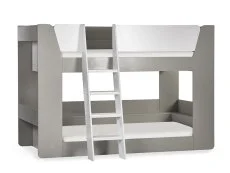 Julian Bowen Julian Bowen Parsec 3ft Single Taupe and White Wooden Bunk Bed Frame