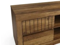 GFW Clearance - GFW Cartmel Knotty Oak 4 Drawer TV Unit