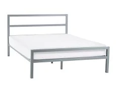 Julian Bowen Julian Bowen Soto 4ft Small Double Silver Metal Bed Frame