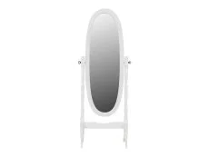 Seconique Clearance - Seconique Contessa White Wooden Cheval Mirror