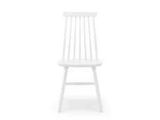 Julian Bowen Julian Bowen Alassio White Wooden Dining Chair