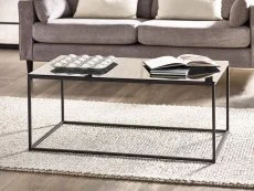 Julian Bowen Julian Bowen Chicago Smoked Glass Coffee Table