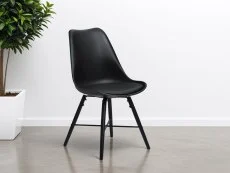 Julian Bowen Julian Bowen Kari Black Dining Chair