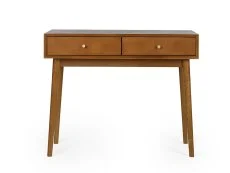 Julian Bowen Julian Bowen Lowry Cherry Ash 2 Drawer Desk