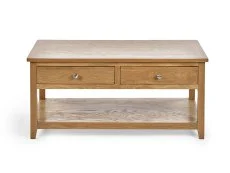 Julian Bowen Julian Bowen Mallory Oak 2 Drawer Coffee Table