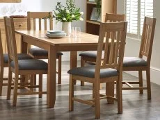 Julian Bowen Julian Bowen Mallory Oak Dining Chair