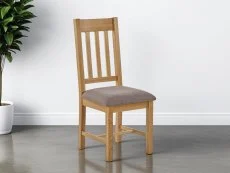 Julian Bowen Julian Bowen Mallory Oak Dining Chair