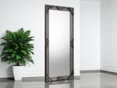 Julian Bowen Julian Bowen Rococco Pewter Lean-To Mirror